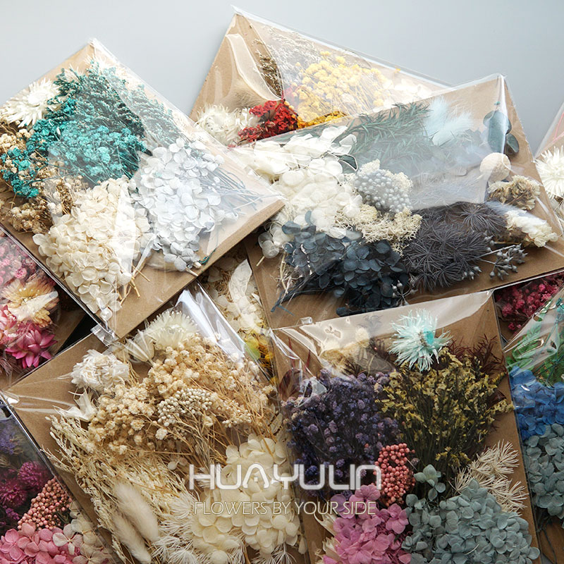 Silk Candle - 1 Paket Yapay Bitkiler Kurutulmuş Gerçek