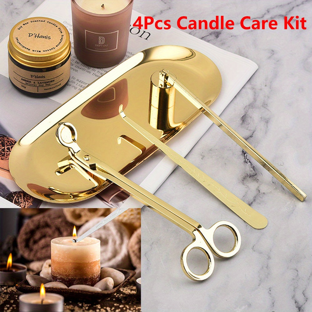 4 adet/takım Lüks Mum Bakım Se - Candle Wick incelemesi ve fiyatı