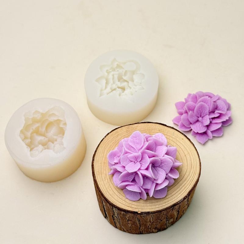 ● Ortanca Çiçek Silikon Kalıp  - Candle Molds incelemesi ve fiyatı