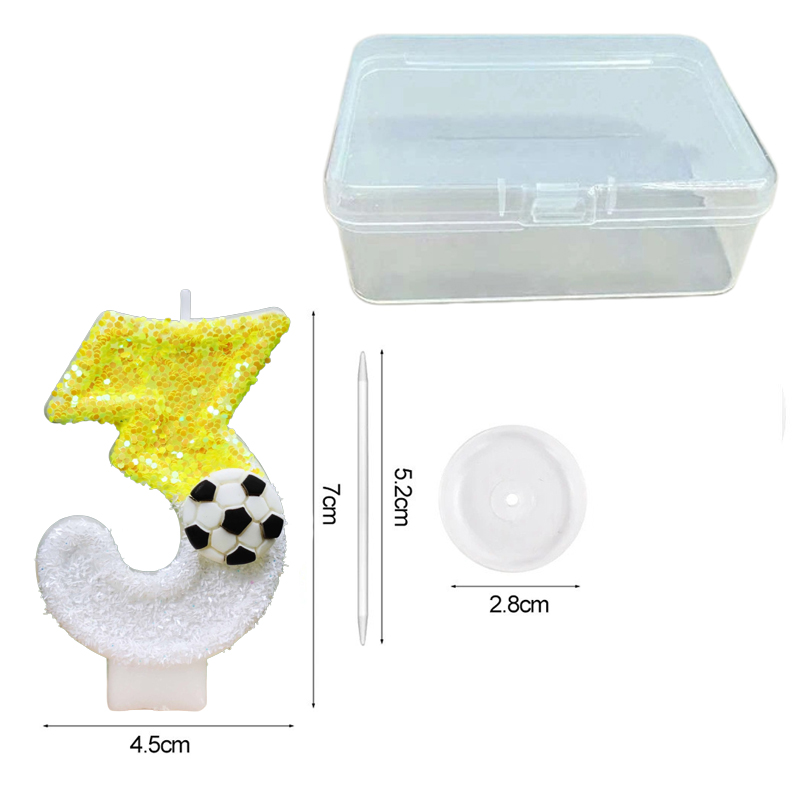 Sarı Beyaz Payetli Spor Futbol - Silk Candle incelemesi ve fiyatı