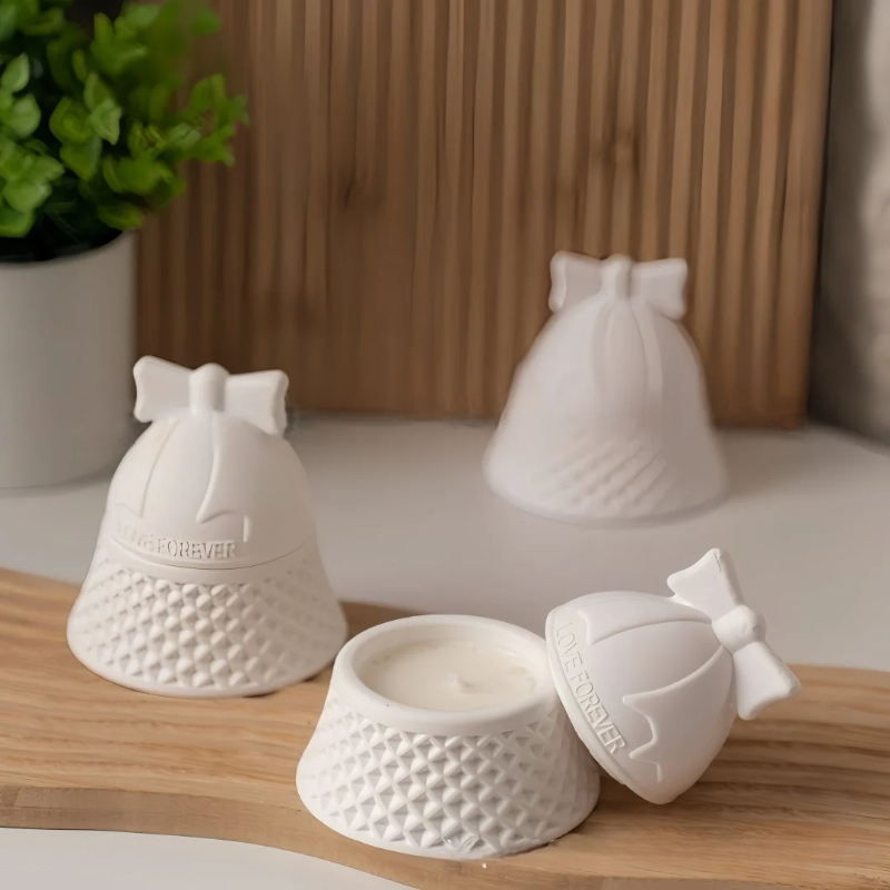 Noel Çan Şekilli Silikon Kalıp - Candle Containers incelemesi ve fiyatı