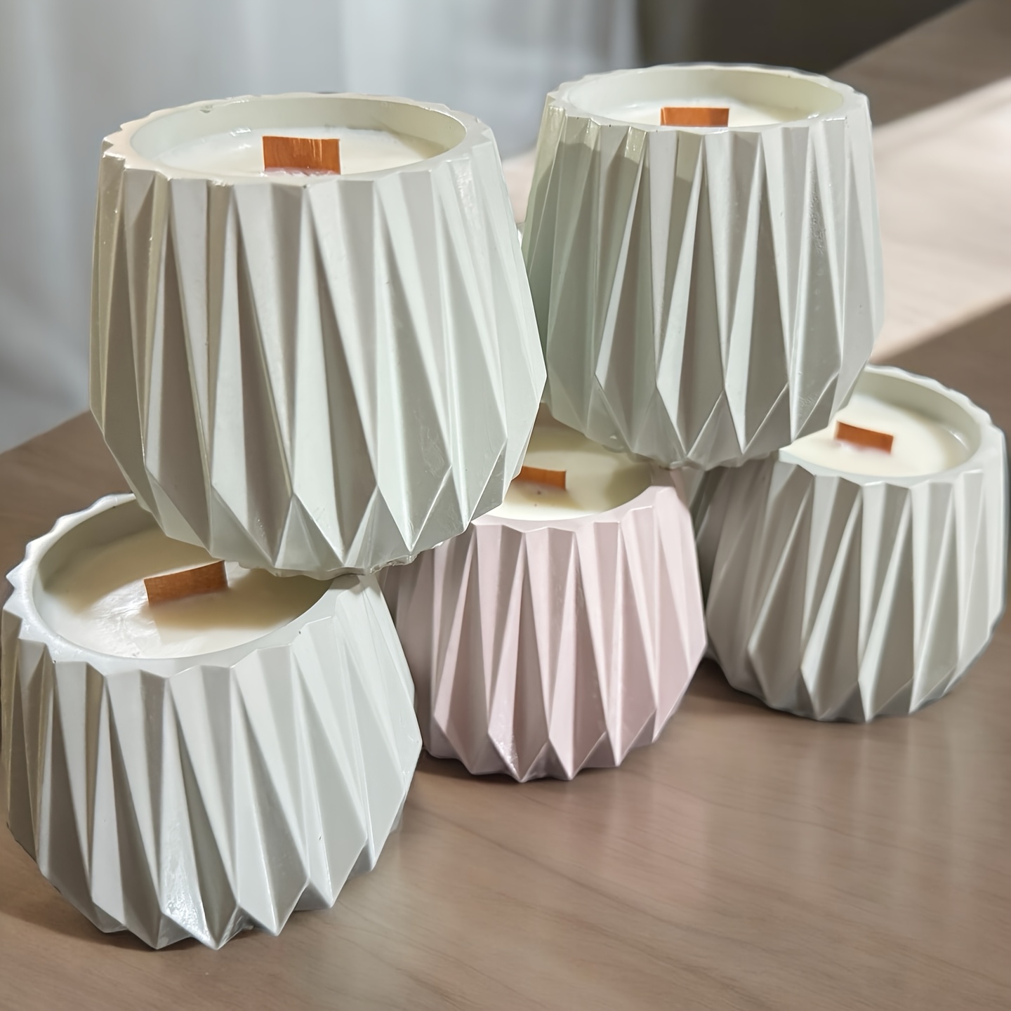 Kesme Yüzeyli Mumluk Silikon K - Candle Containers incelemesi ve fiyatı