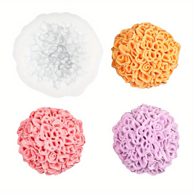 Bir kadife çiçeği silikon kalı - Candle Molds incelemesi ve fiyatı